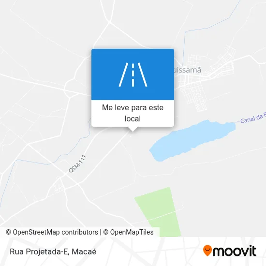 Rua Projetada-E mapa
