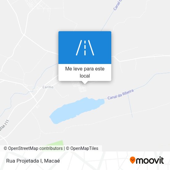 Rua Projetada I mapa
