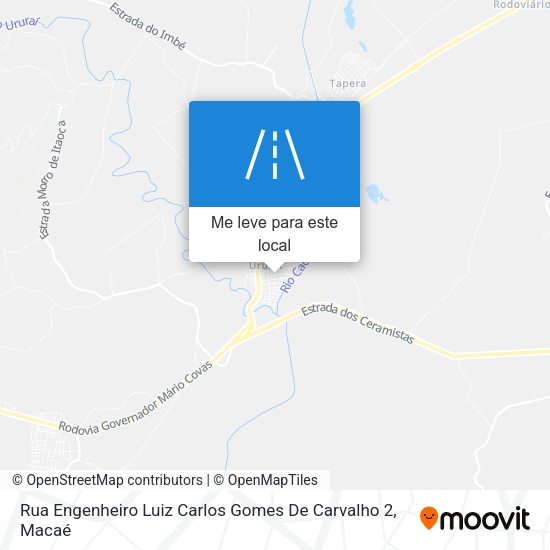 Rua Engenheiro Luiz Carlos Gomes De Carvalho 2 mapa