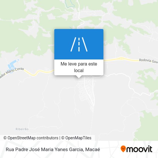 Rua Padre José Maria Yanes Garcia mapa