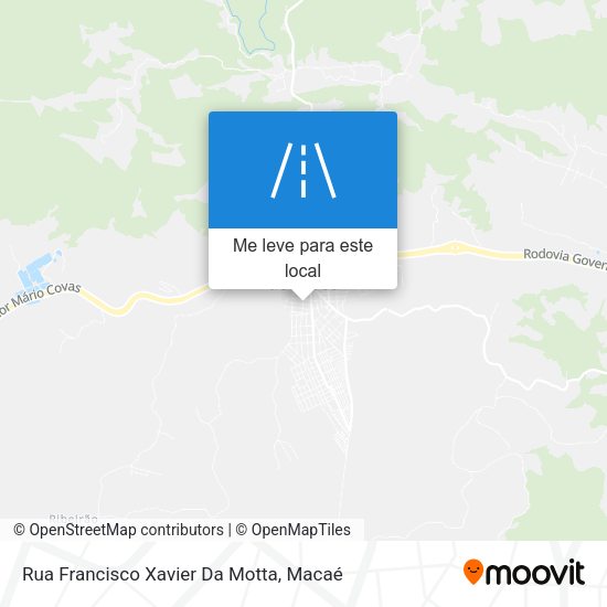 Rua Francisco Xavier Da Motta mapa