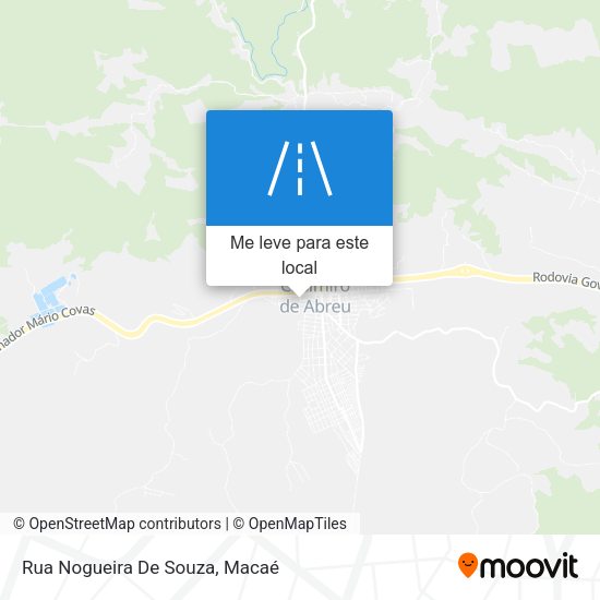 Rua Nogueira De Souza mapa