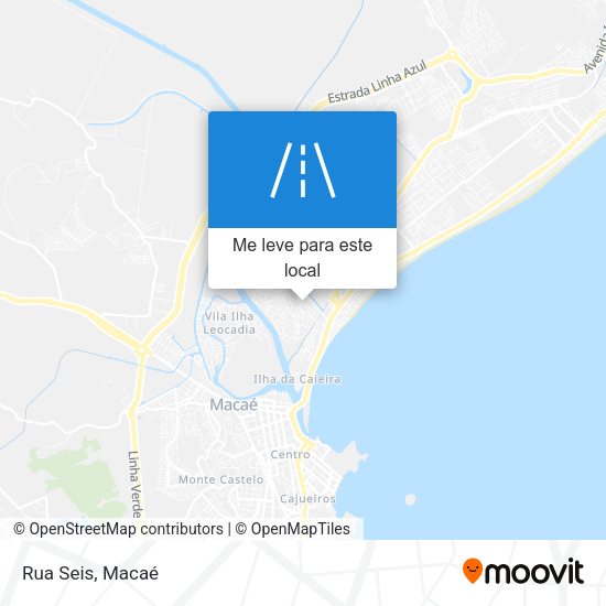 Rua Seis mapa