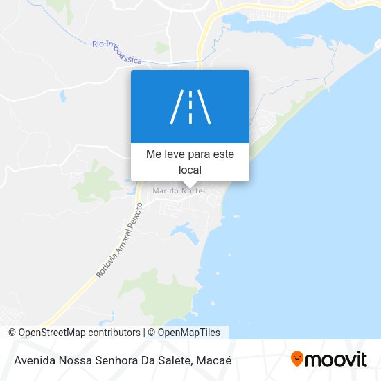 Avenida Nossa Senhora Da Salete mapa