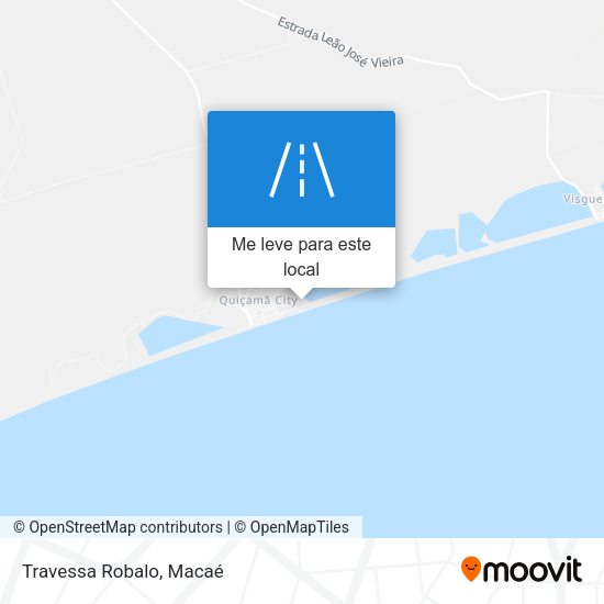 Travessa Robalo mapa