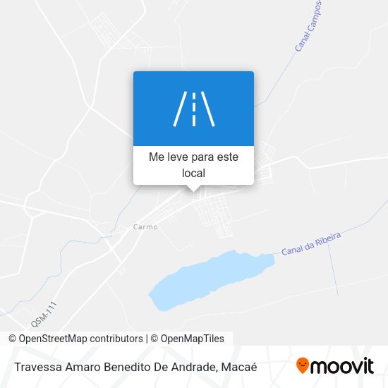 Travessa Amaro Benedito De Andrade mapa