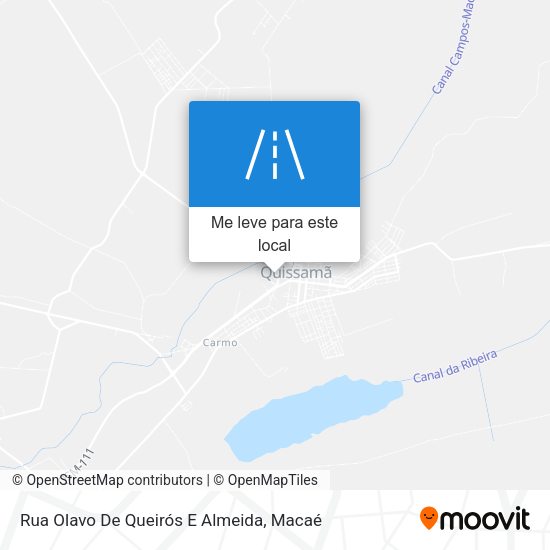 Rua Olavo De Queirós E Almeida mapa