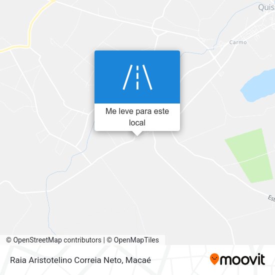 Raia Aristotelino Correia Neto mapa