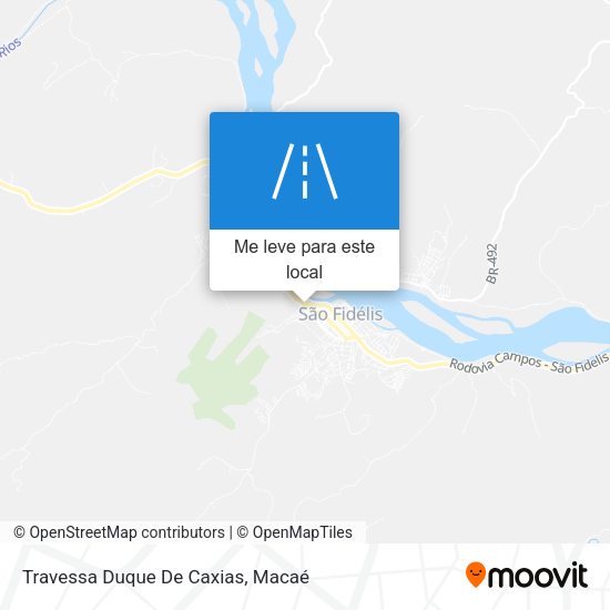Travessa Duque De Caxias mapa