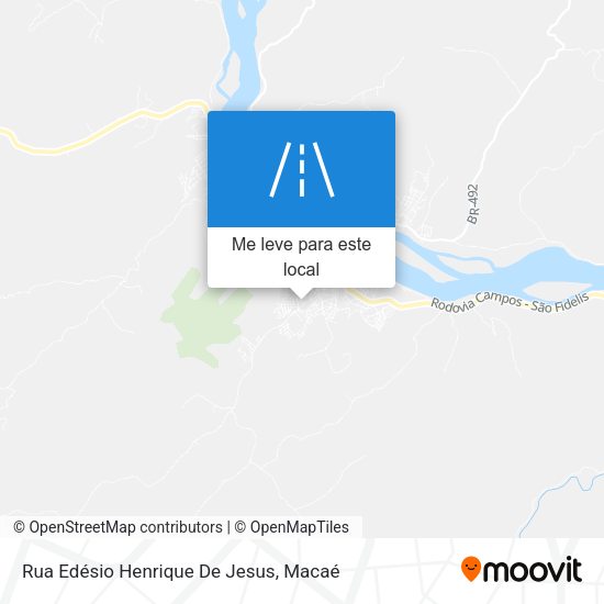 Rua Edésio Henrique De Jesus mapa