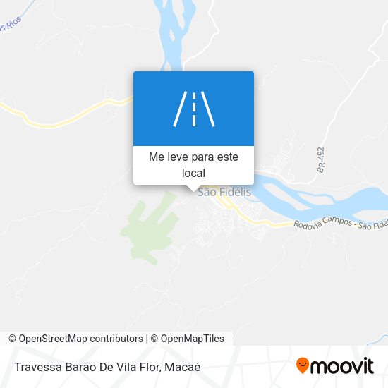 Travessa Barão De Vila Flor mapa