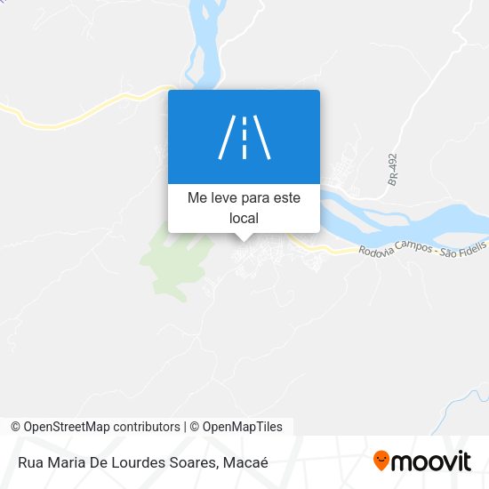 Rua Maria De Lourdes Soares mapa
