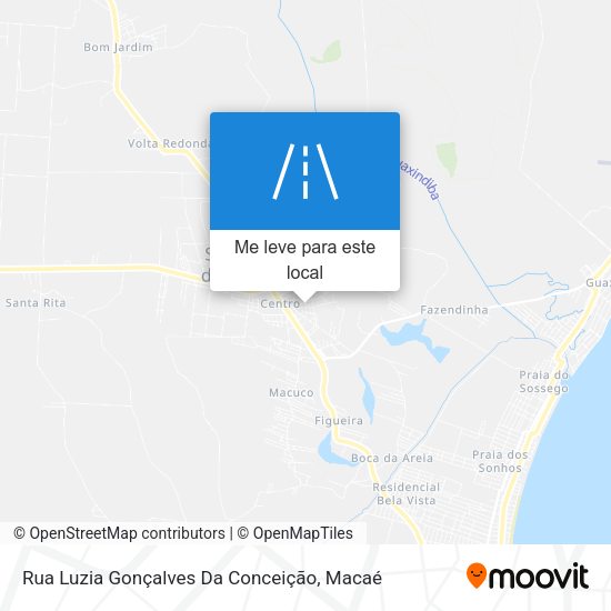 Rua Luzia Gonçalves Da Conceição mapa