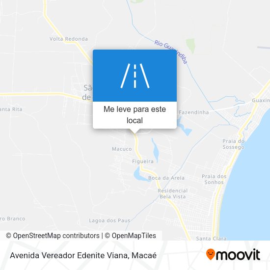 Avenida Vereador Edenite Viana mapa