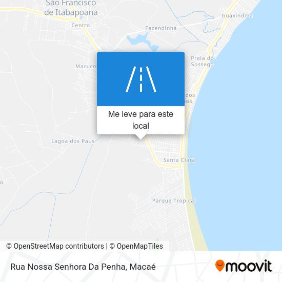 Rua Nossa Senhora Da Penha mapa