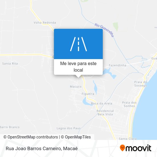 Rua Joao Barros Carneiro mapa
