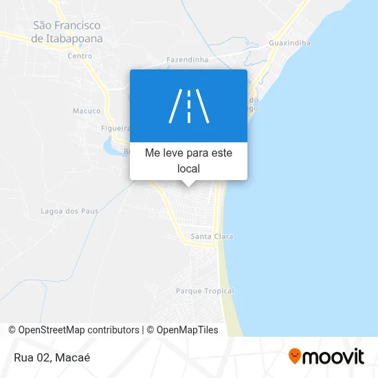Rua 02 mapa