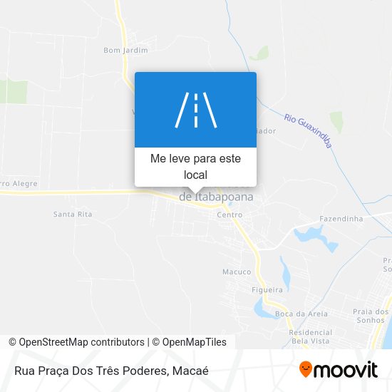 Rua Praça Dos Três Poderes mapa
