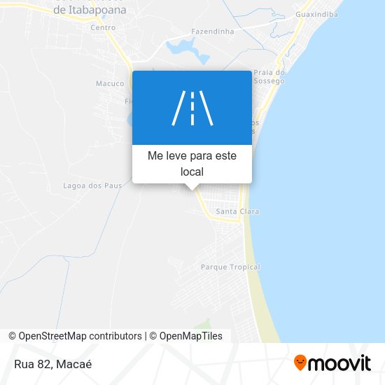 Rua 82 mapa