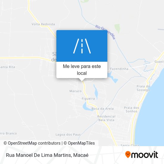 Rua Manoel De Lima Martins mapa