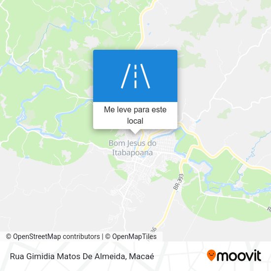 Rua Gimidia Matos De Almeida mapa