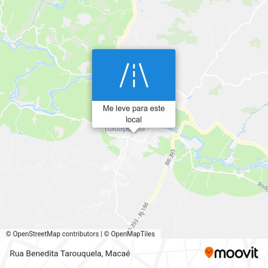 Rua Benedita Tarouquela mapa