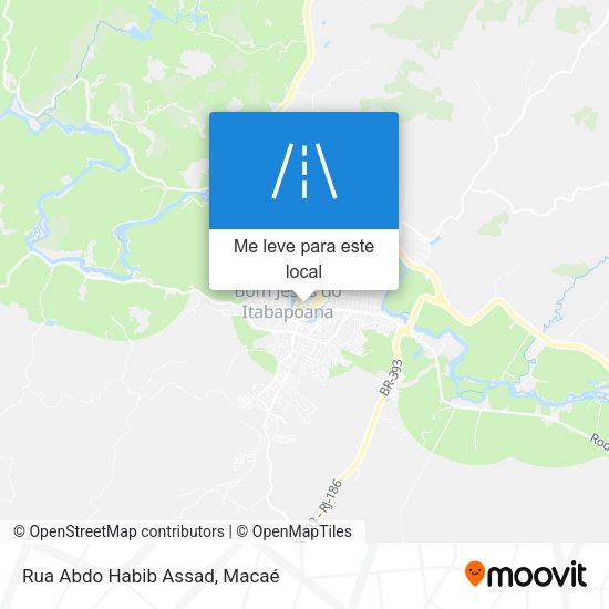 Rua Abdo Habib Assad mapa