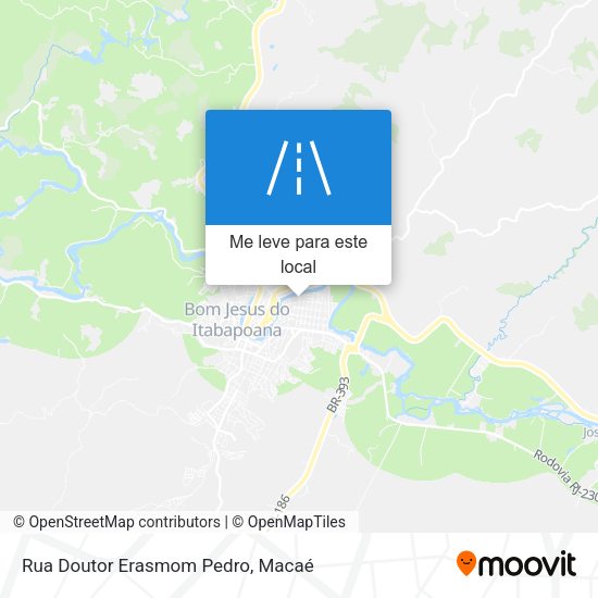 Rua Doutor Erasmom Pedro mapa