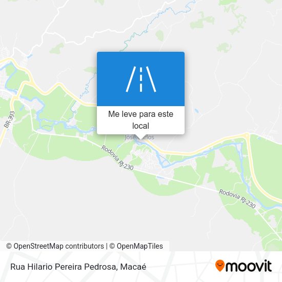 Rua Hilario Pereira Pedrosa mapa