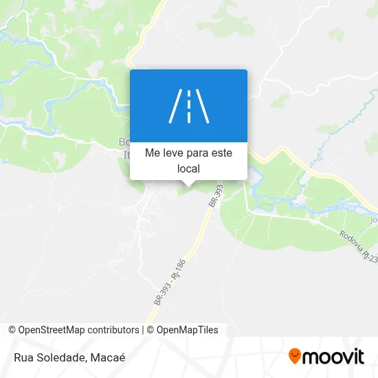 Rua Soledade mapa