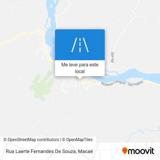 Rua Laerte Fernandes De Souza mapa