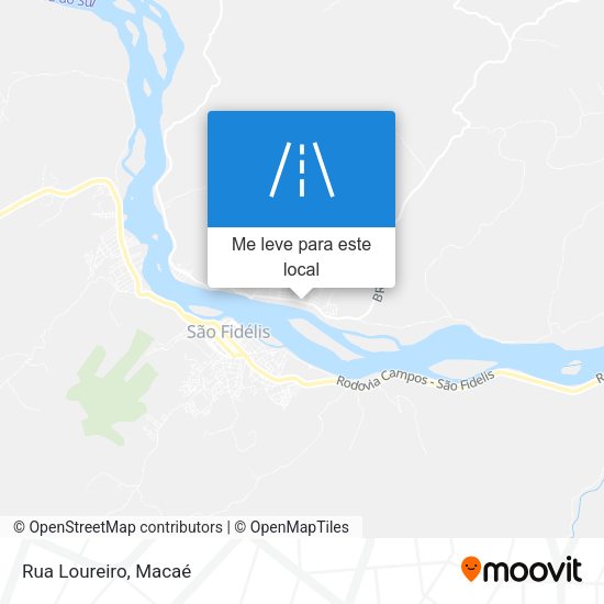 Rua Loureiro mapa