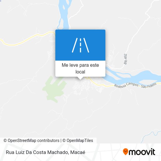 Rua Luiz Da Costa Machado mapa