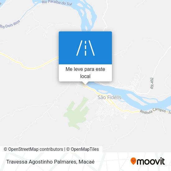 Travessa Agostinho Palmares mapa