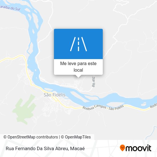 Rua Fernando Da Silva Abreu mapa