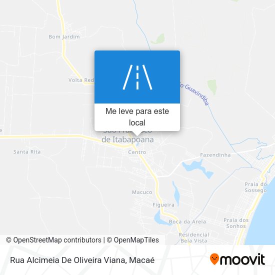 Rua Alcimeia De Oliveira Viana mapa