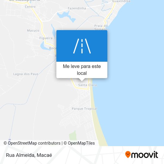 Rua Almeida mapa