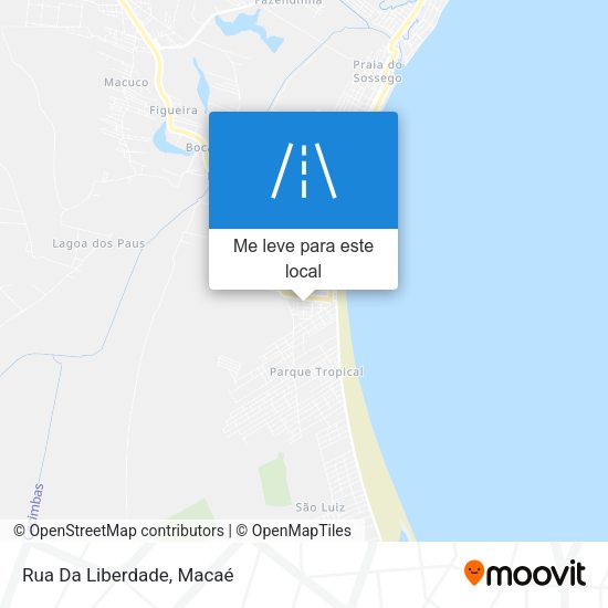 Rua Da Liberdade mapa