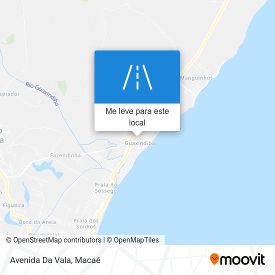 Avenida Da Vala mapa
