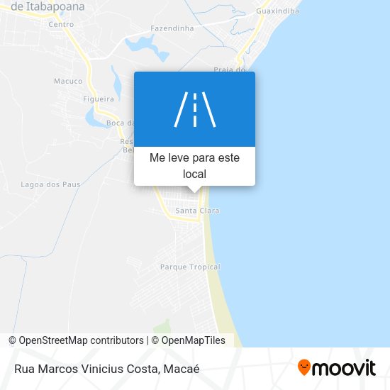 Rua Marcos Vinicius Costa mapa