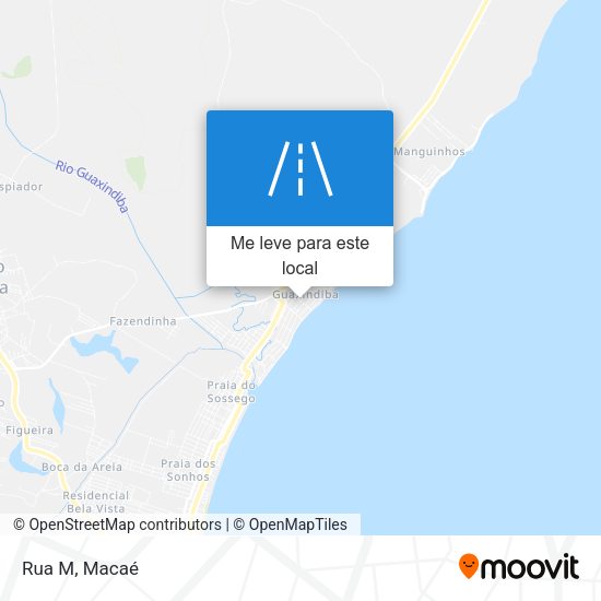 Rua M mapa