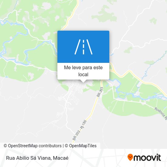 Rua Abilio Sá Viana mapa