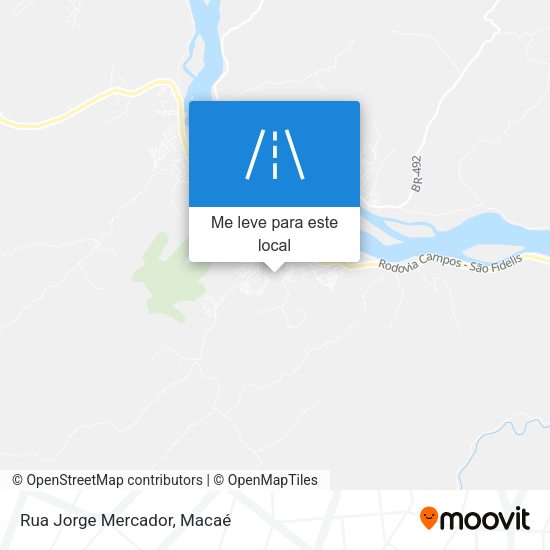 Rua Jorge Mercador mapa