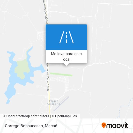Corrego Bonsucesso mapa