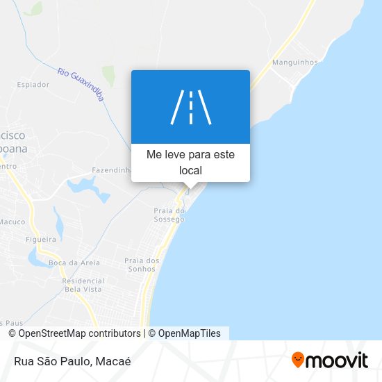 Rua São Paulo mapa
