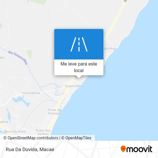 Rua Da Duvida mapa