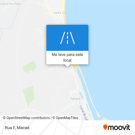 Rua F mapa