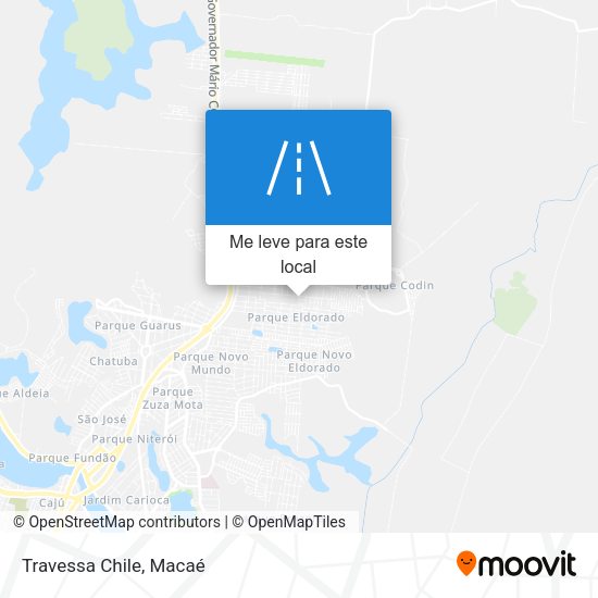 Travessa Chile mapa