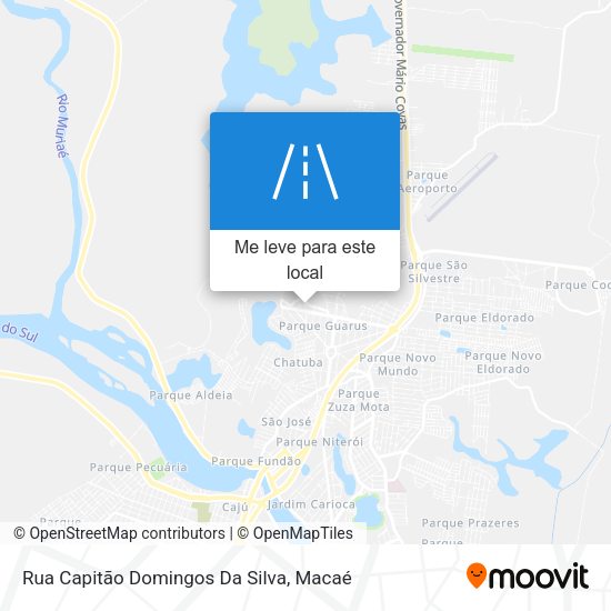 Rua Capitão Domingos Da Silva mapa