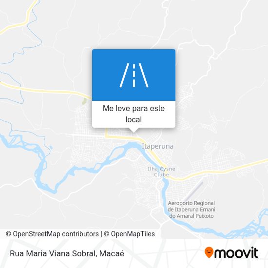 Rua Maria Viana Sobral mapa